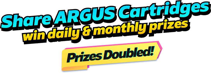 Taste NEW ARGUS Cartridges TEST THE LIMITS