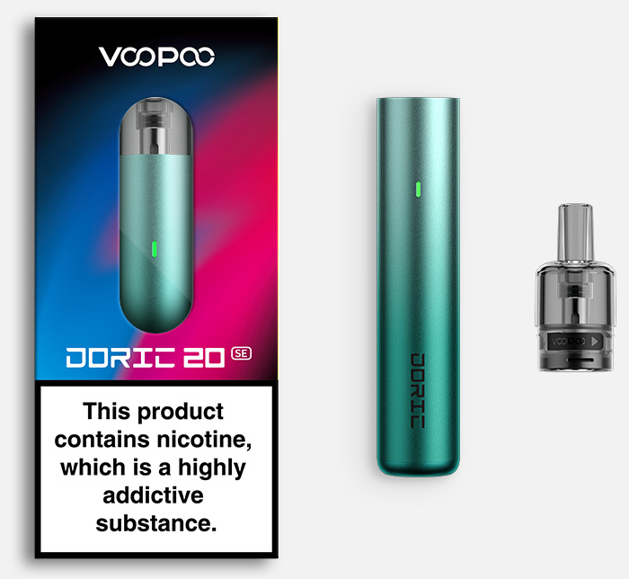 image-Doric 20 SE Voopoo 5 DORIC 20 SE-VOOPOO VAPE Spark Your Life