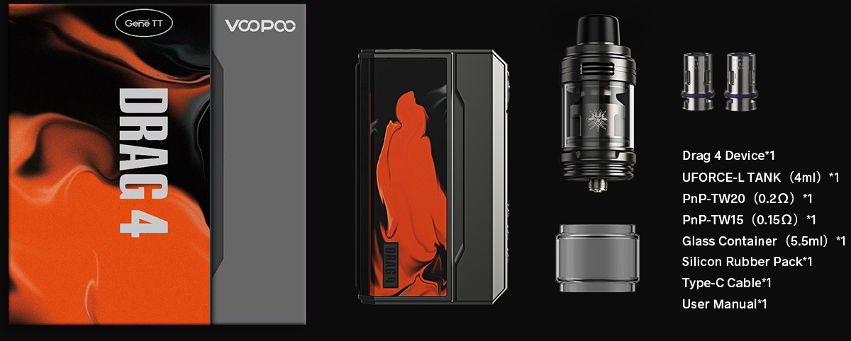 DRAG 4-VOOPOO VAPE Spark Your Life