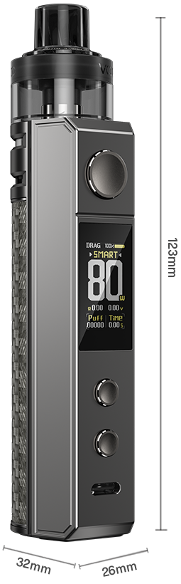 DRAG H80S-VOOPOO VAPE Spark Your Life