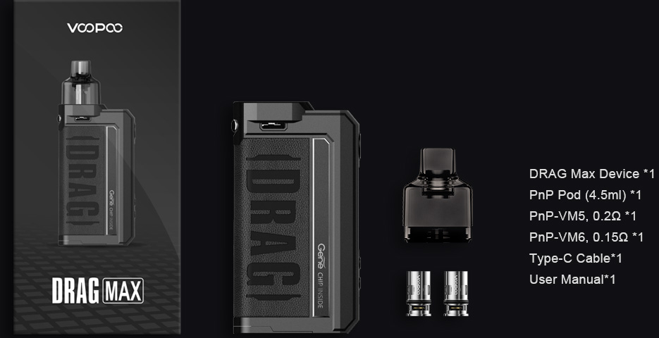 DRAG Max-VOOPOO VAPE Spark Your Life DRAG Max-VOOPOO VAPE Spark Your Life