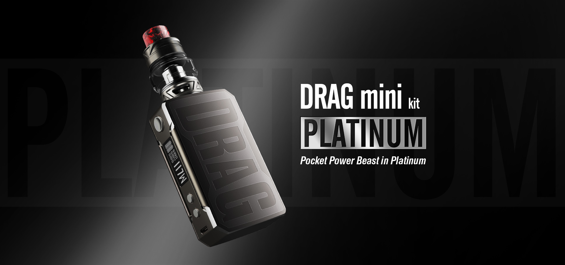 DRAG mini Platinum Kit-VOOPOO VAPE Spark Your Life DRAG mini Platinum Kit-VOOPOO VAPE Spark Your Life