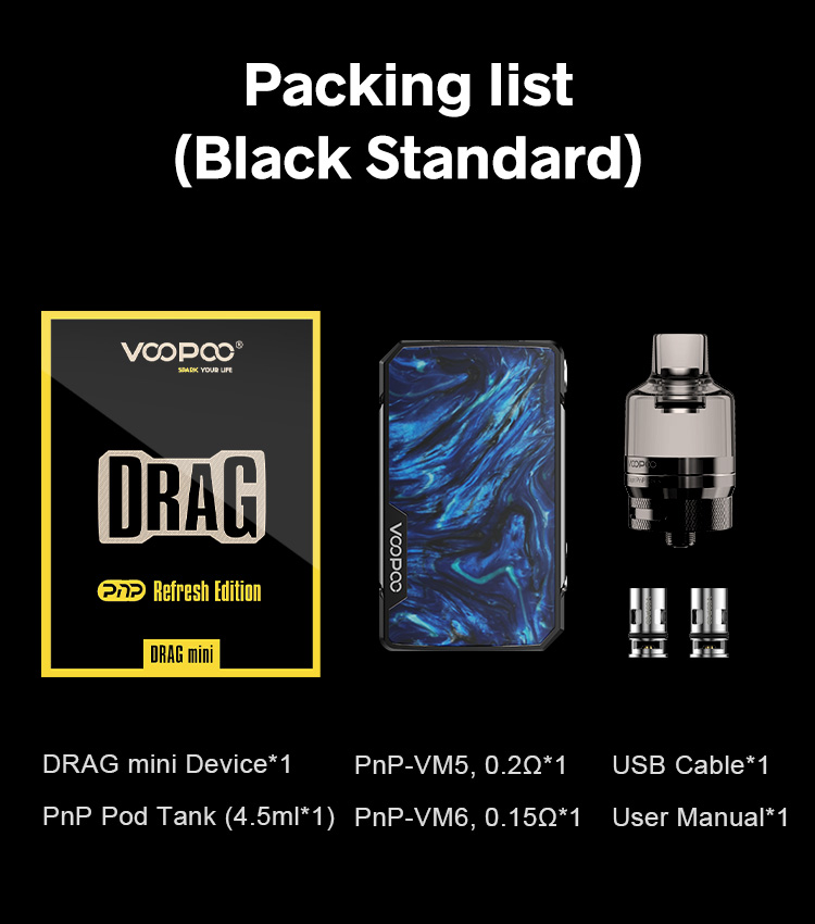 DRAG mini Refresh Edition - Spark Your Life DRAG mini Refresh Edition - Spark Your Life