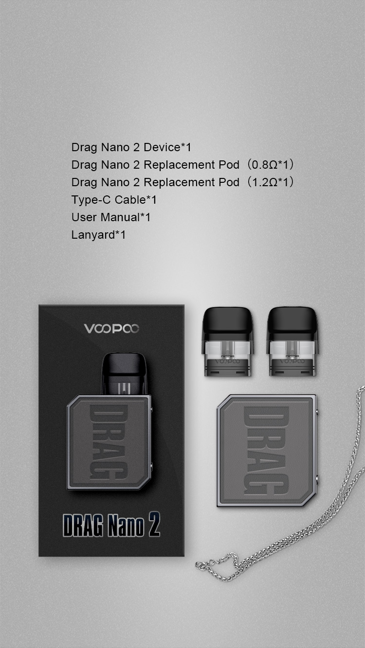 Drag Nano 2 - Spark Your Life Drag Nano 2 - Spark Your Life