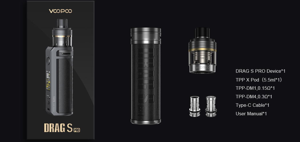 DRAG S PRO-VOOPOO VAPE Spark Your Life DRAG S PRO-VOOPOO VAPE Spark Your Life