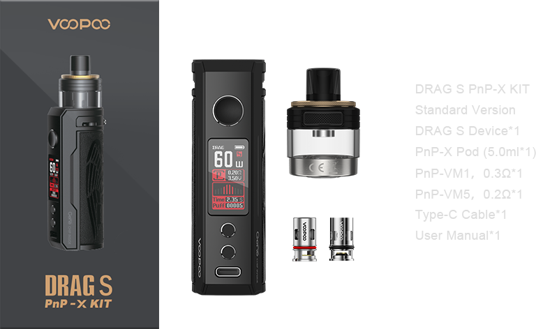 DRAG X PnP-X KIT-VOOPOO VAPE Spark Your Life DRAG X PnP-X KIT-VOOPOO VAPE Spark Your Life