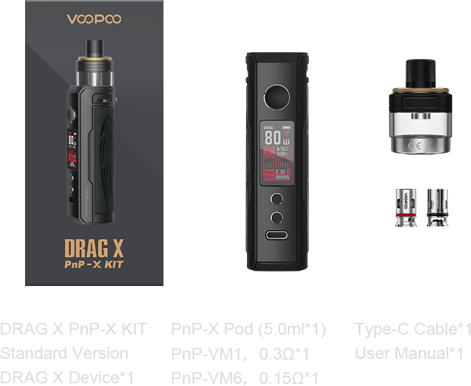 DRAG S PnP-X KIT - Spark Your Life DRAG S PnP-X KIT - Spark Your Life