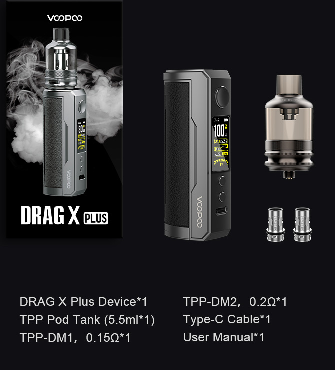 DRAG X Plus - Spark Your Life DRAG X Plus - Spark Your Life