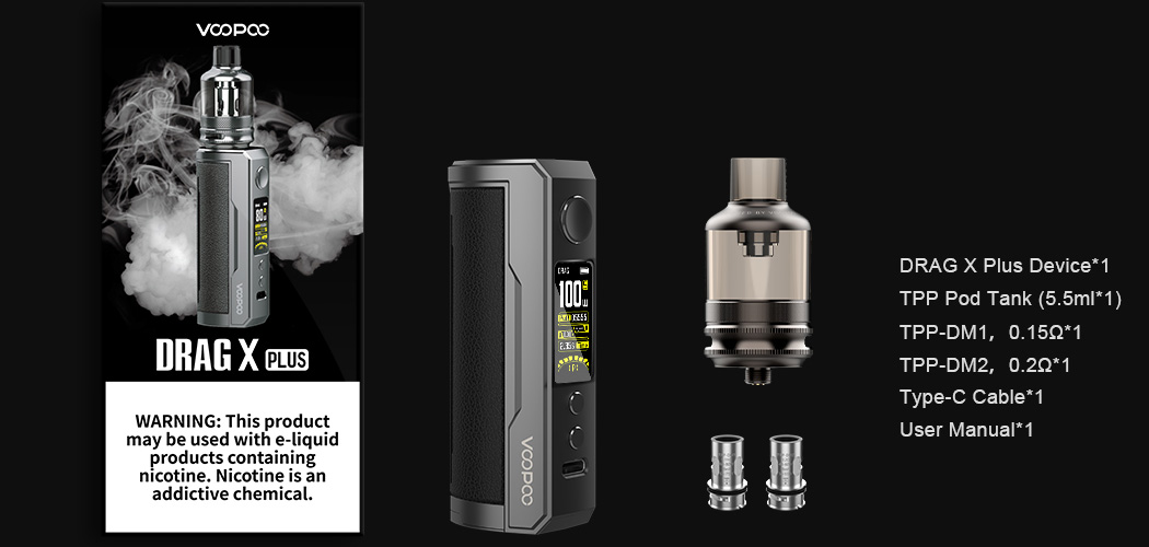 DRAG X Plus - Spark Your Life