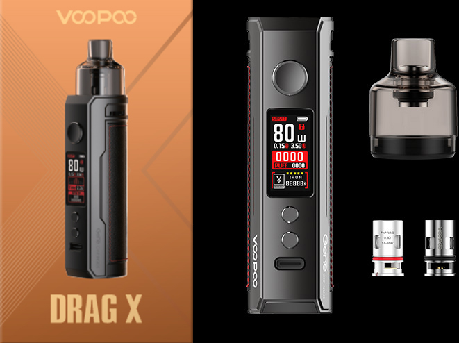 DRAG X Mod Pod - Spark Your Life DRAG X Mod Pod - Spark Your Life