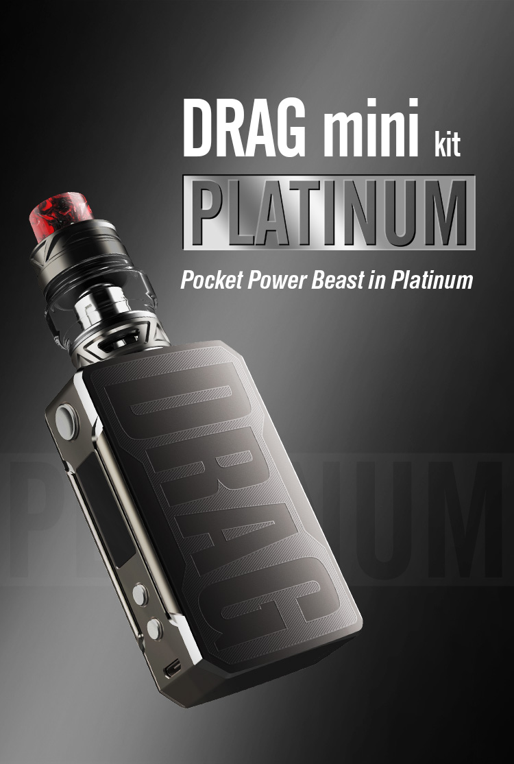 DRAG mini Platinum Kit - Spark Your Life DRAG mini Platinum Kit - Spark Your Life
