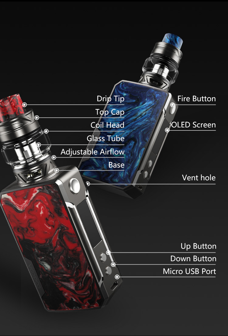 DRAG mini Platinum Kit-VOOPOO VAPE Spark Your Life