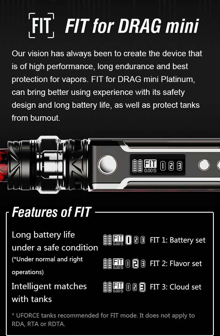 DRAG mini Platinum Kit - Spark Your Life DRAG mini Platinum Kit - Spark Your Life