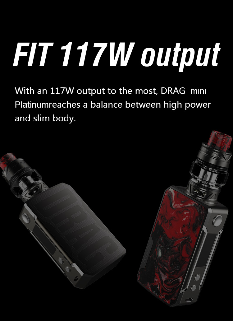 DRAG mini Platinum Kit-VOOPOO VAPE Spark Your Life