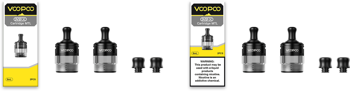 VOOPOO-PnP X CARTRIDGE MTL VOOPOO-PnP X CARTRIDGE MTL