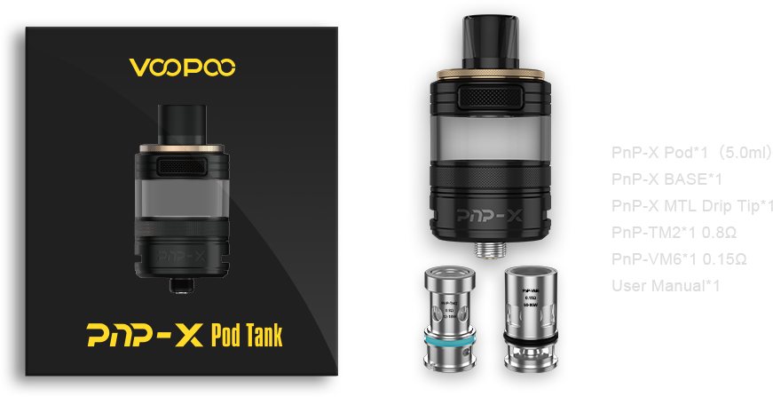 Бак Voopoo Tpp X Pod Tank Купить