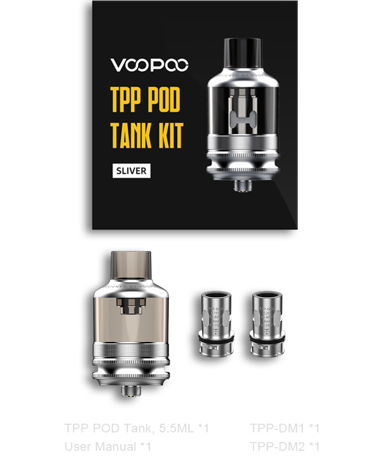TPP POD TANK - Spark Your Life TPP POD TANK - Spark Your Life