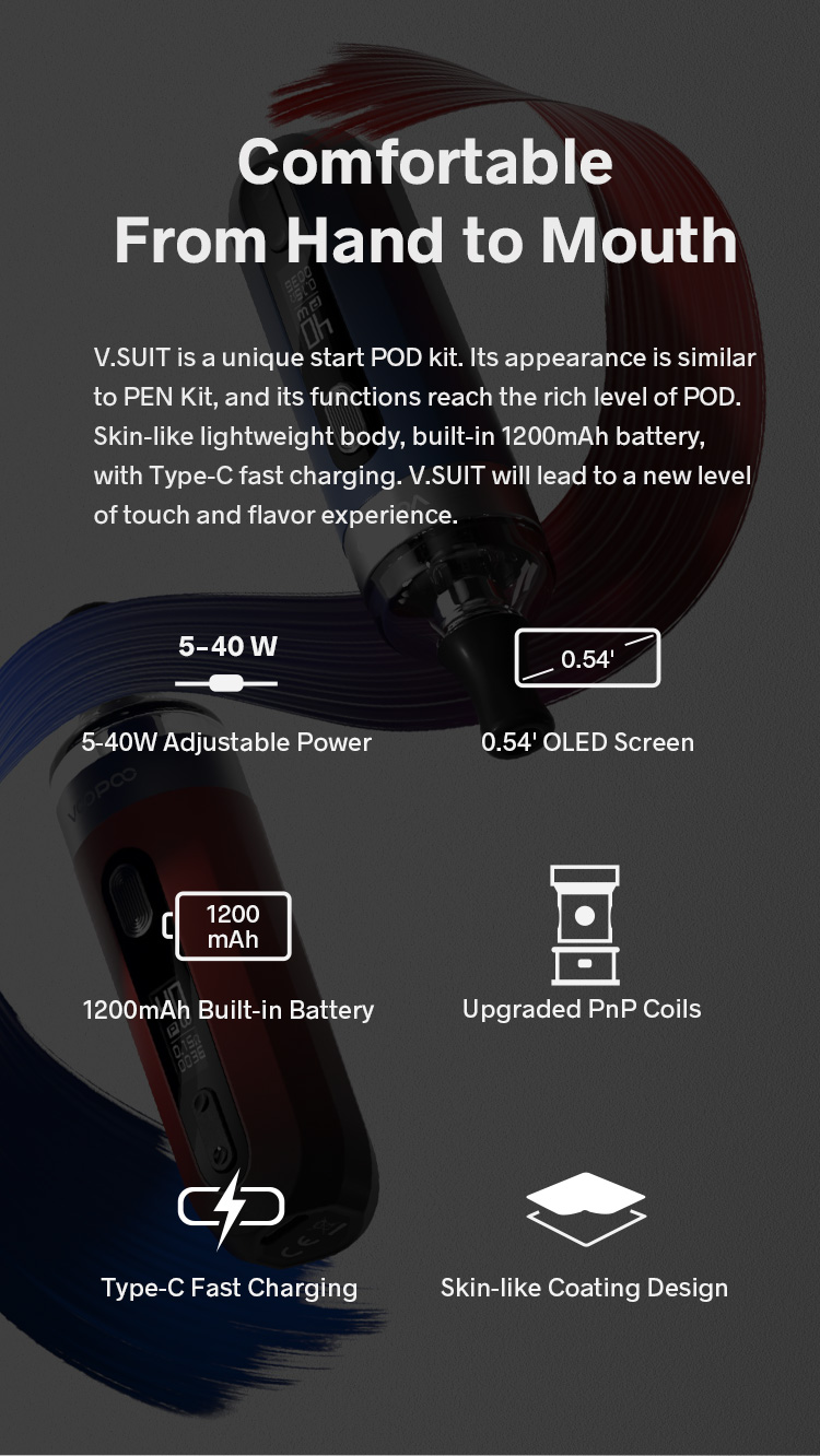 V.SUIT Pod Kit - Spark Your Life V.SUIT Pod Kit - Spark Your Life