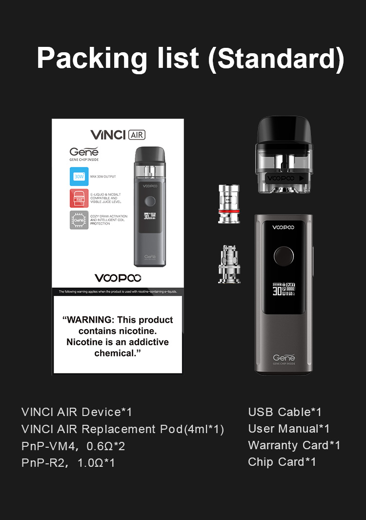 VINCI AIR Pod Kit - Spark Your Life VINCI AIR Pod Kit - Spark Your Life
