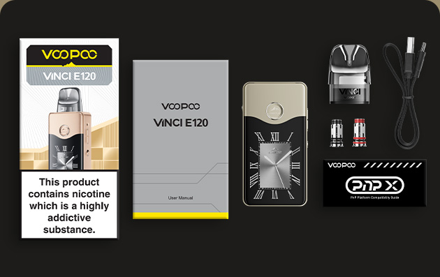 VOOPOO VINCI E120 - Spark Your Life VOOPOO VINCI E120 - Spark Your Life