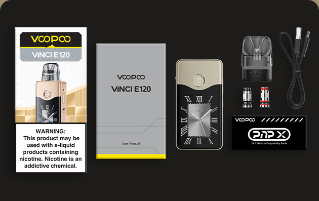 VOOPOO VINCI E120 - Spark Your Life VOOPOO VINCI E120 - Spark Your Life
