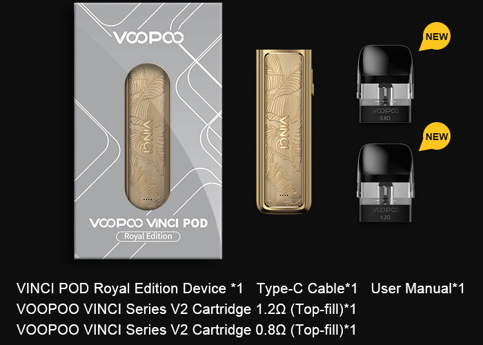 VINCI POD ROYAL EDITION - Spark Your Life VINCI POD ROYAL EDITION - Spark Your Life