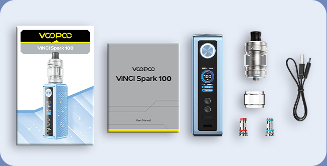 VOOPOO VINCI Spark100 - Spark Your Life VOOPOO VINCI Spark100 - Spark Your Life