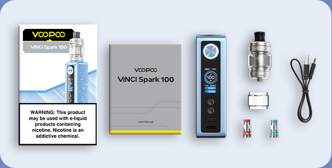 VOOPOO VINCI Spark100 - Spark Your Life VOOPOO VINCI Spark100 - Spark Your Life