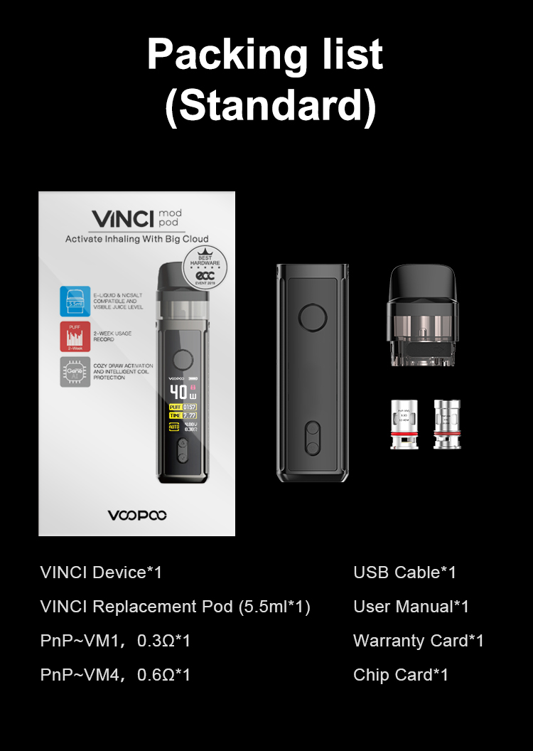 VINCI MOD POD - Spark Your Life VINCI MOD POD - Spark Your Life