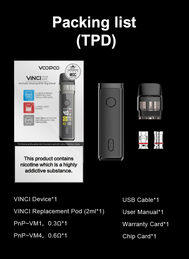 VINCI MOD POD - Spark Your Life VINCI MOD POD - Spark Your Life