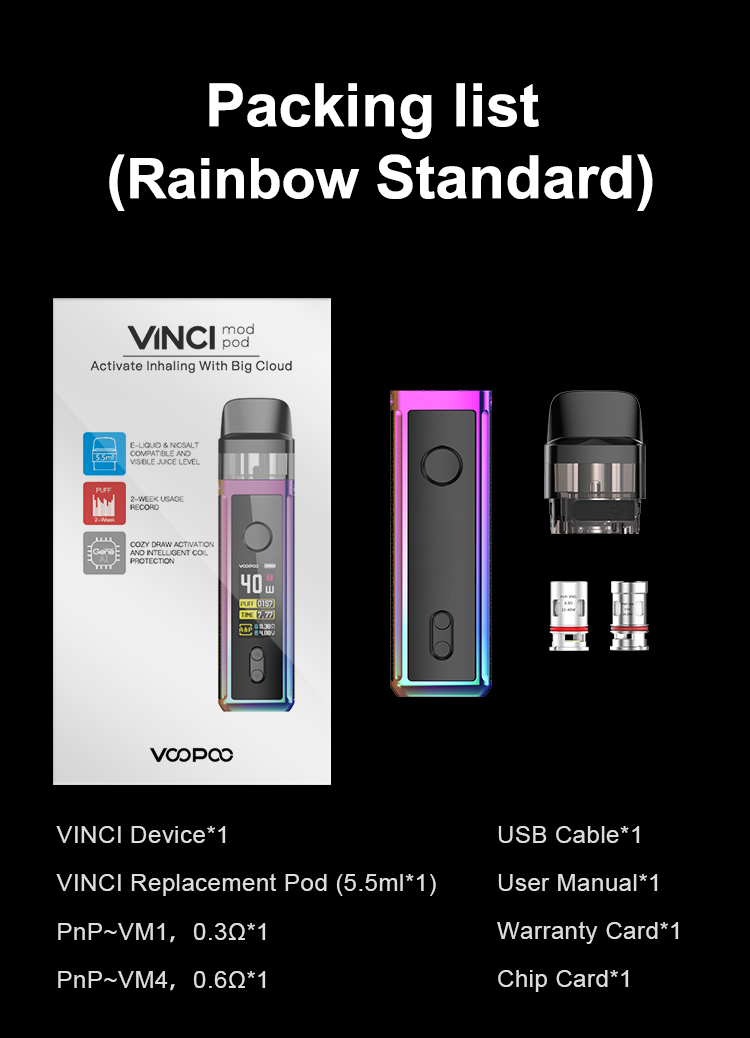VINCI MOD POD - Spark Your Life VINCI MOD POD - Spark Your Life