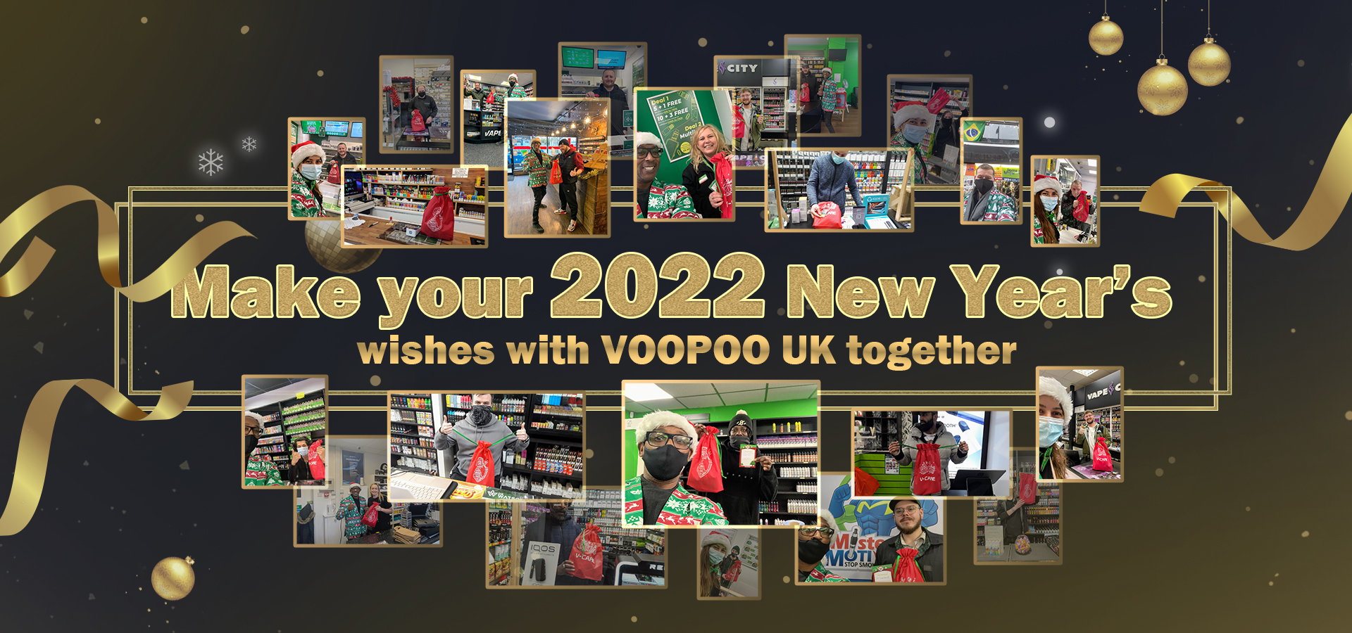 Make your 2022 New Year’s wishes with VOOPOO UK together