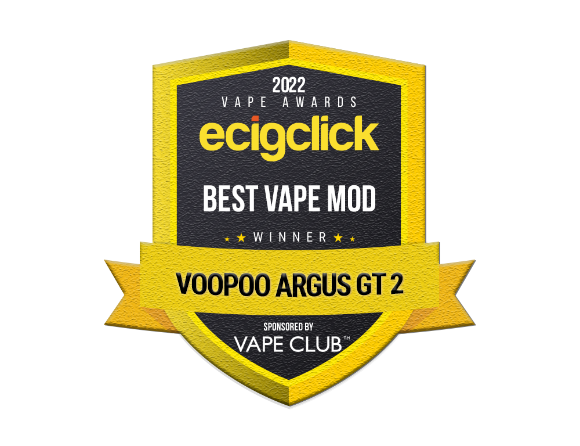 VOOPOO Won the Gold Award of Ecigclick Best Vape Brand: Best Overall ...