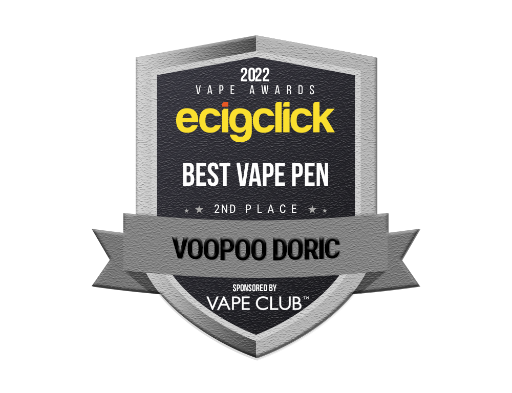 VOOPOO Won the Gold Award of Ecigclick Best Vape Brand: Best Overall ...