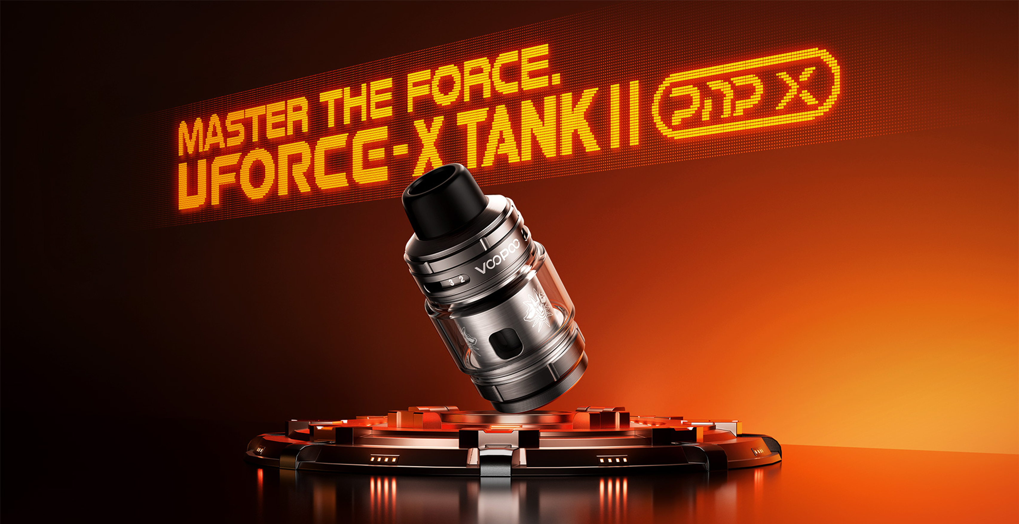VOOPOO UFORCE-X Tank II with golden triangle airflow structure for enhanced flavor