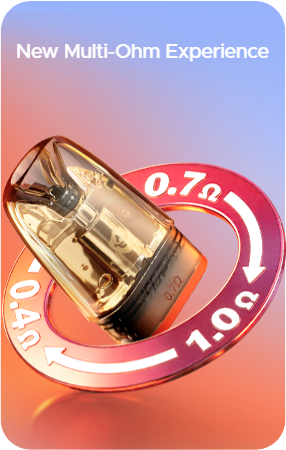 VOOPOO ARGUS Multi-Ohm Cartridge feature 1